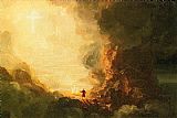 The Pilgrim of the Cross at the End of His Journey by Thomas Cole